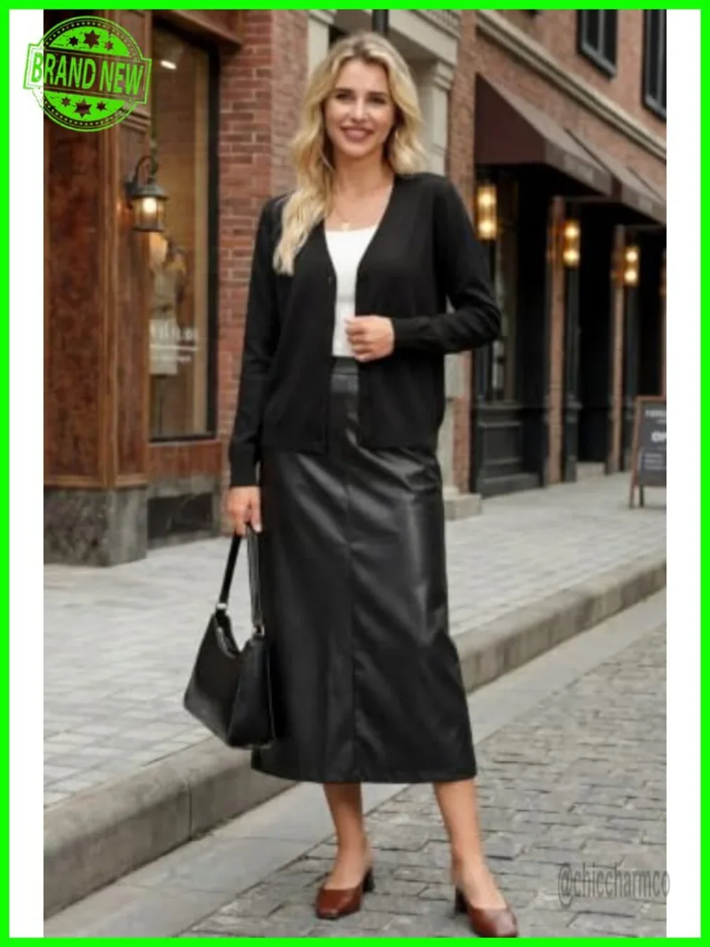 Lightweight Long Sleeve V-Neck Cardigan Button Front Women's Open Knit Sweater